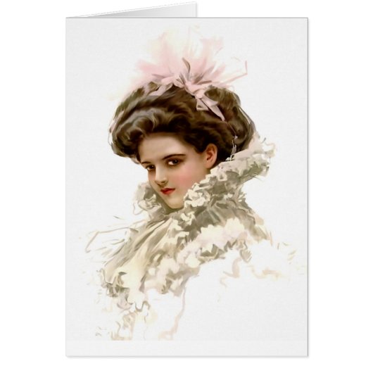 Lady in Profile Cards (Front)