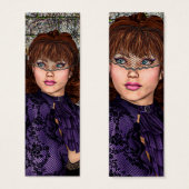 Lady in Purple (Front & Back)