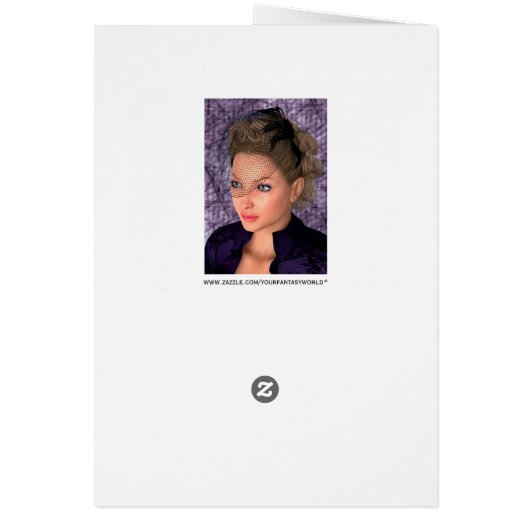 Lady in Purple (Back)