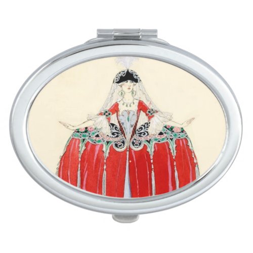 LADY IN RED BEAUTY FASHION MIRROR FOR MAKEUP