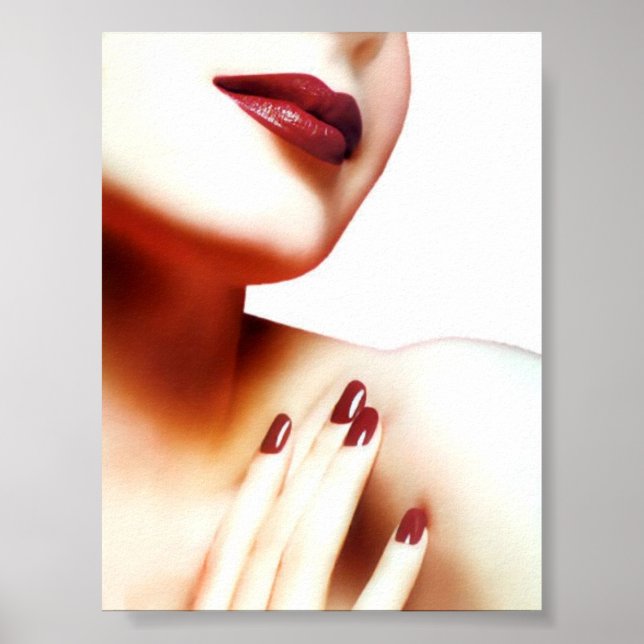 Lady In Red Poster (Front)