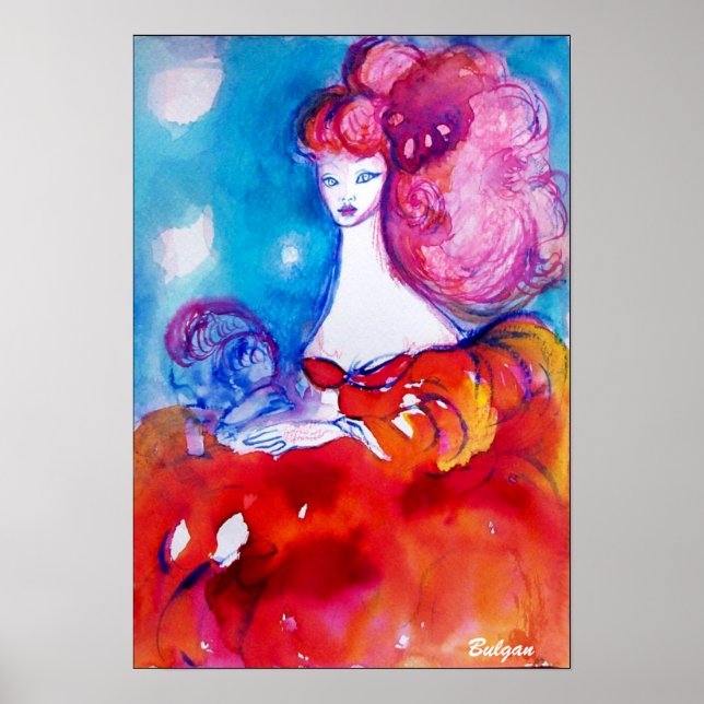 LADY IN RED , POSTER (Front)