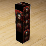 Lady in Red Satin 2 Wine Box