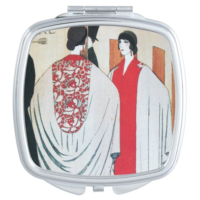 LADY IN THE MIRROR ,ART DECO BEAUTY FASHION (Front)
