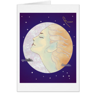 lady in the moon cards