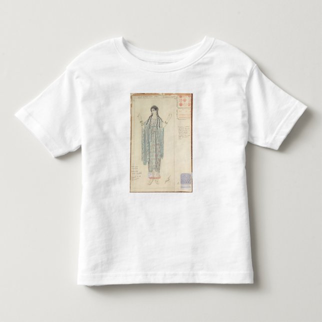 Lady-in-waiting costume design for Hippolytus Toddler T-shirt (Front)