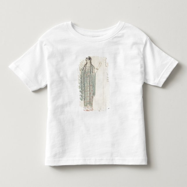 Lady-in-waiting costume design for Hippolytus Toddler T-shirt (Front)