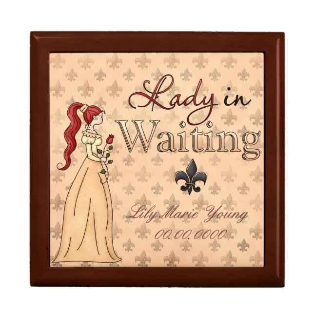 Lady In Waiting Gift Box (Front)