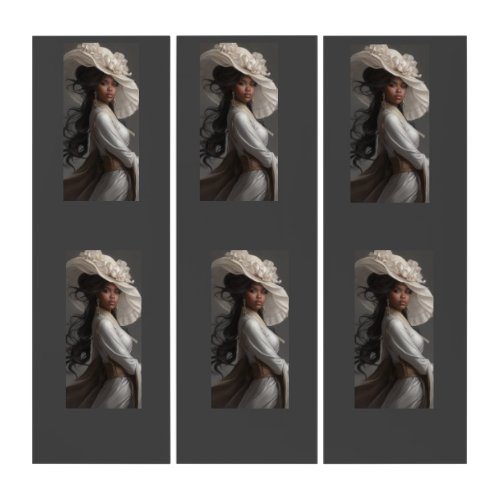 Lady in White Triptych