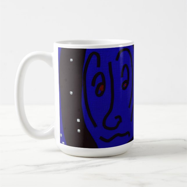 Lady in Wintertime  Coffee Mug (Left)
