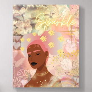 Lady Jane  Acrylic Photo Tile