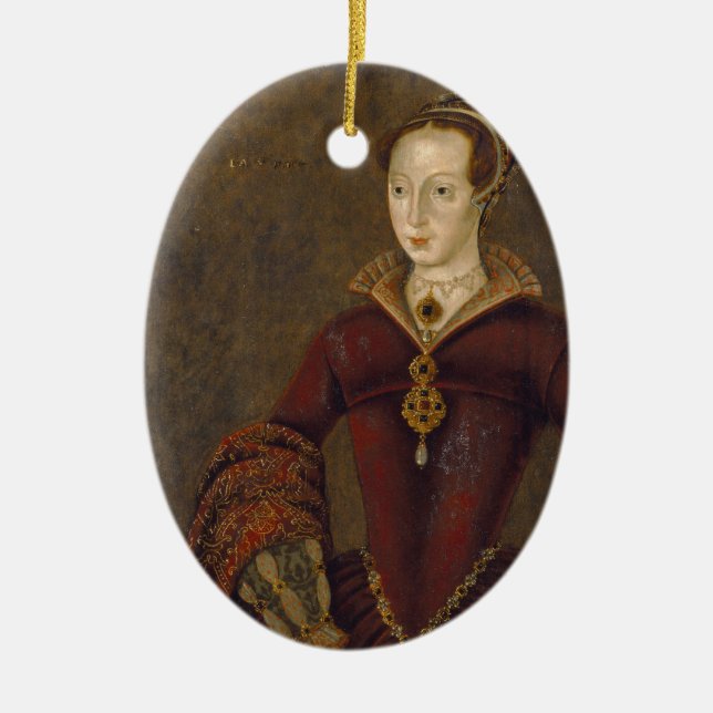 Lady Jane Grey Ceramic Ornament (Front)