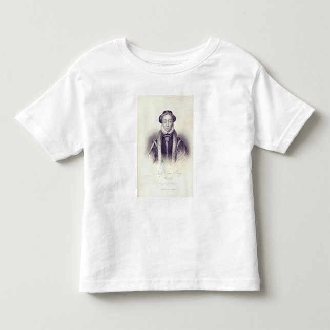 Lady Jane Grey, engraved by S. Freeman Toddler T-shirt (Front)