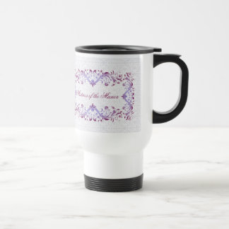 Lady Jane Mistress of the Manor House Purple Travel Mug