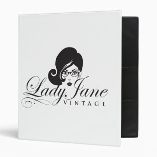 Lady Jane Vintage 3 Ring Binder