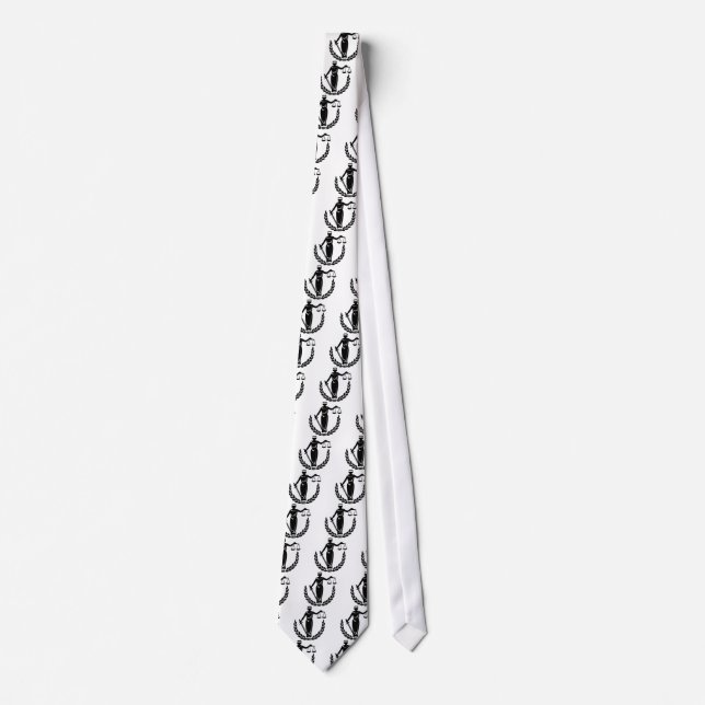 LADY JUSTICE CLOTHES NECK TIE (Front)