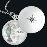 Lady Justice Locket<br><div class="desc">Elegant gift for law school students/graduates and law professionals; perfect for many occasions - personalize with graduation date, monogram, name, or personal message.</div>