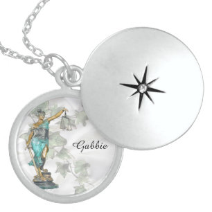 Lady Justice Locket