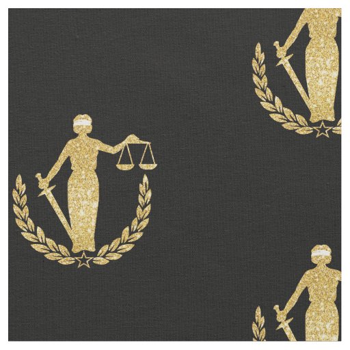 Lady Justice Material Fabric