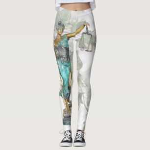 Lady Justice on Ivy and Satin 1 Leggings