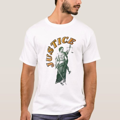 Lady Justice T_Shirt