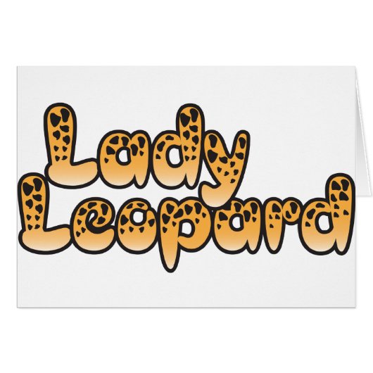 lady leopard cards (Front Horizontal)