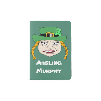 Lady Leprechaun Passport Holder