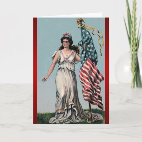 Lady Liberty 1 Card