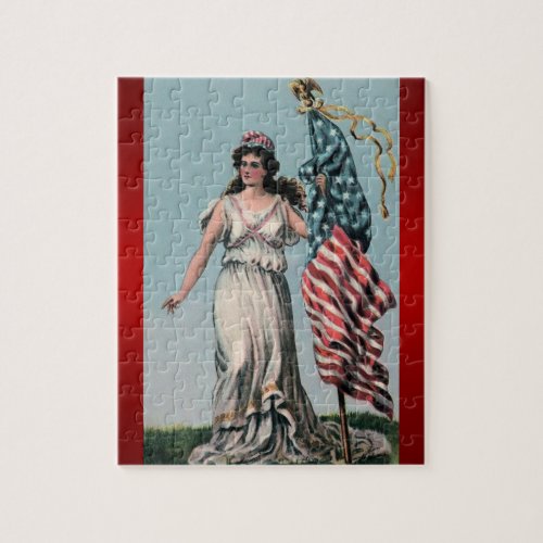 Lady Liberty 1 Jigsaw Puzzle