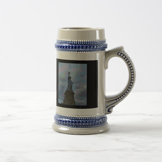 Lady Liberty Beer Stein (Right)