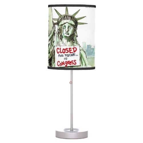 Lady Liberty Closed 4 Congressional Repairs Lamp