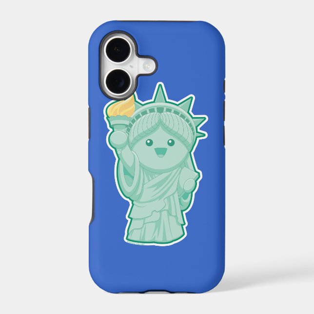 Lady LIberty Iphone Case (Back)