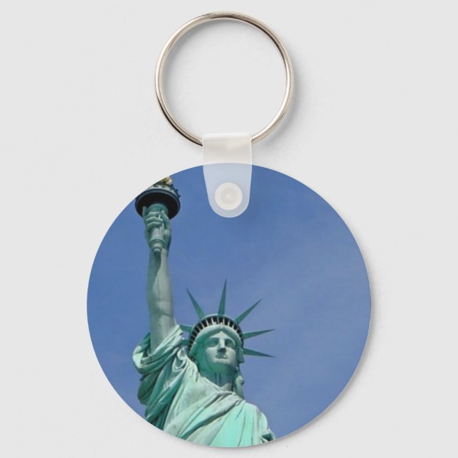 Lady Liberty Keychain (Front)