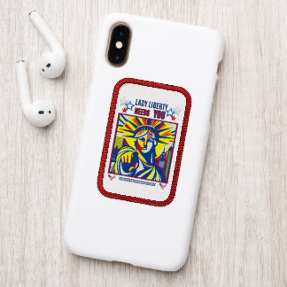 Lady Liberty Needs YOU! White BG fight oligarchy Patch