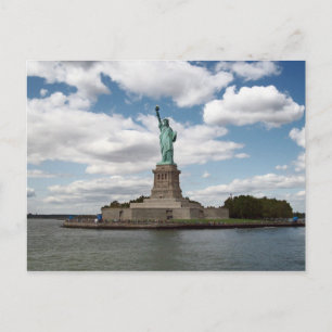 Lady Liberty on a Summer Day Postcard