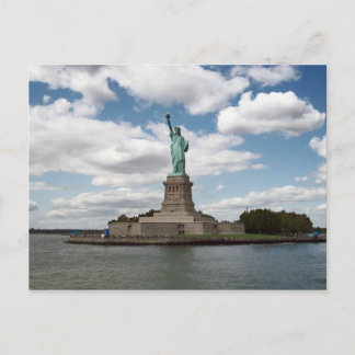 Lady Liberty on a Summer Day Postcard