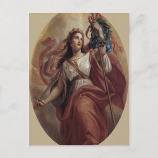 Lady Liberty Postcard