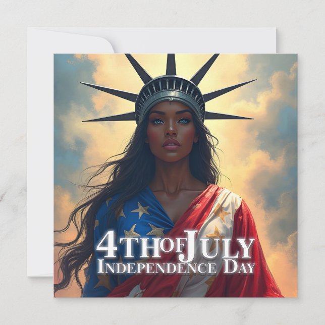 Lady Liberty Reimagined – A New Face of Freedom (Front)