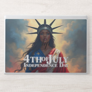 Lady Liberty Reimagined – A New Face of Freedom HP Laptop Skin