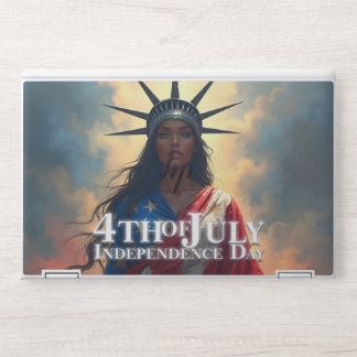 Lady Liberty Reimagined – A New Face of Freedom HP Laptop Skin