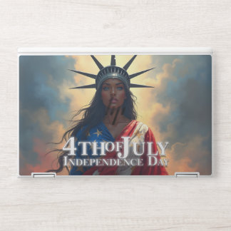 Lady Liberty Reimagined – A New Face of Freedom HP Laptop Skin