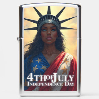 Lady Liberty Reimagined – A New Face of Freedom Zippo Lighter