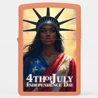Lady Liberty Reimagined – A New Face of Freedom Zippo Lighter