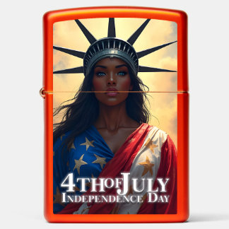 Lady Liberty Reimagined – A New Face of Freedom Zippo Lighter