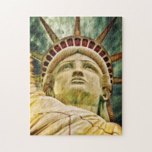 Lady Liberty Statue of Liberty Jigsaw Puzzle