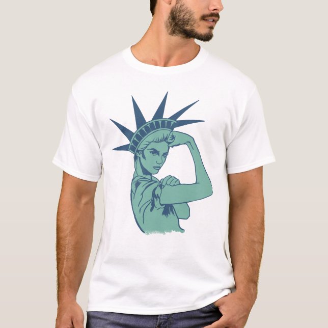 Lady Liberty Tee (Front)