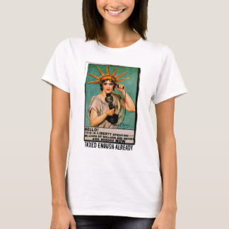 Lady Liberty We Need Millions NOW T-Shirt