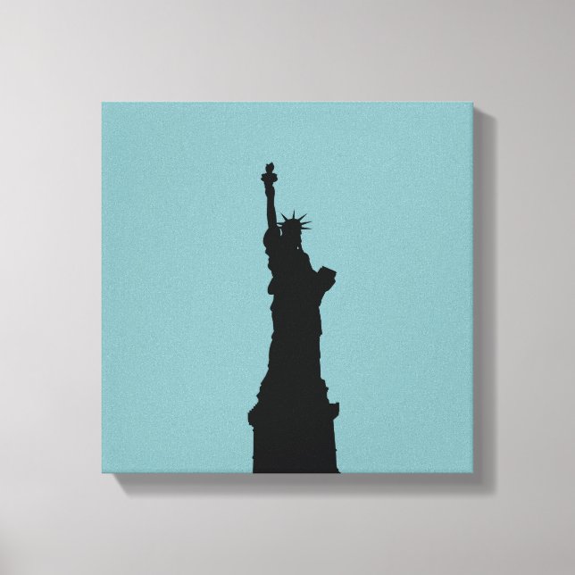 Lady Liberty Wrapped Canvas Print (Front)