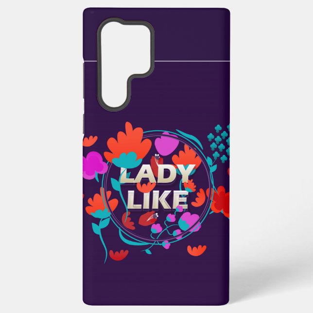 Lady Like Samsung Case (Back)