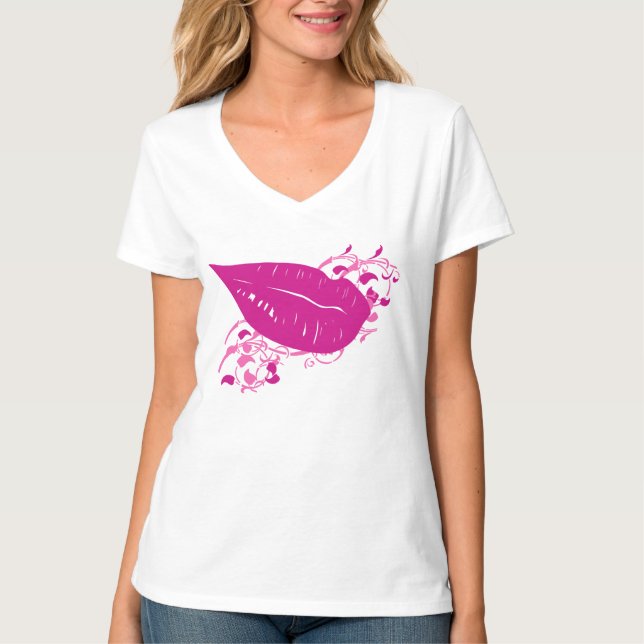 LADY LIPS T-Shirt (Front)